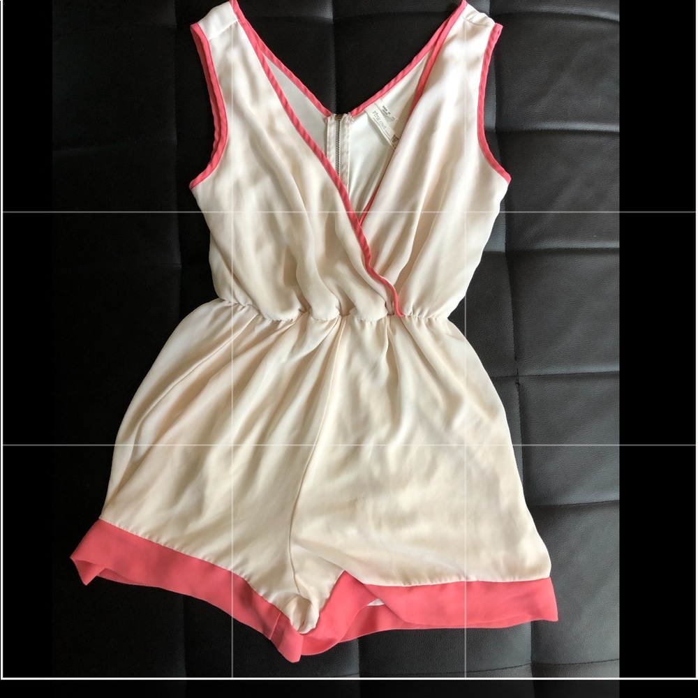 Zip up romper